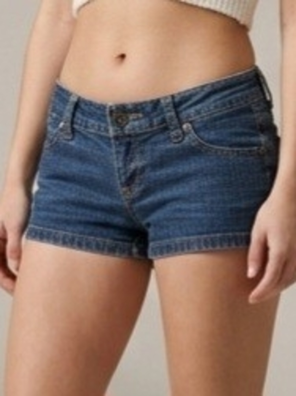 City Streets Blue Denim Shorts Woman's Size 0